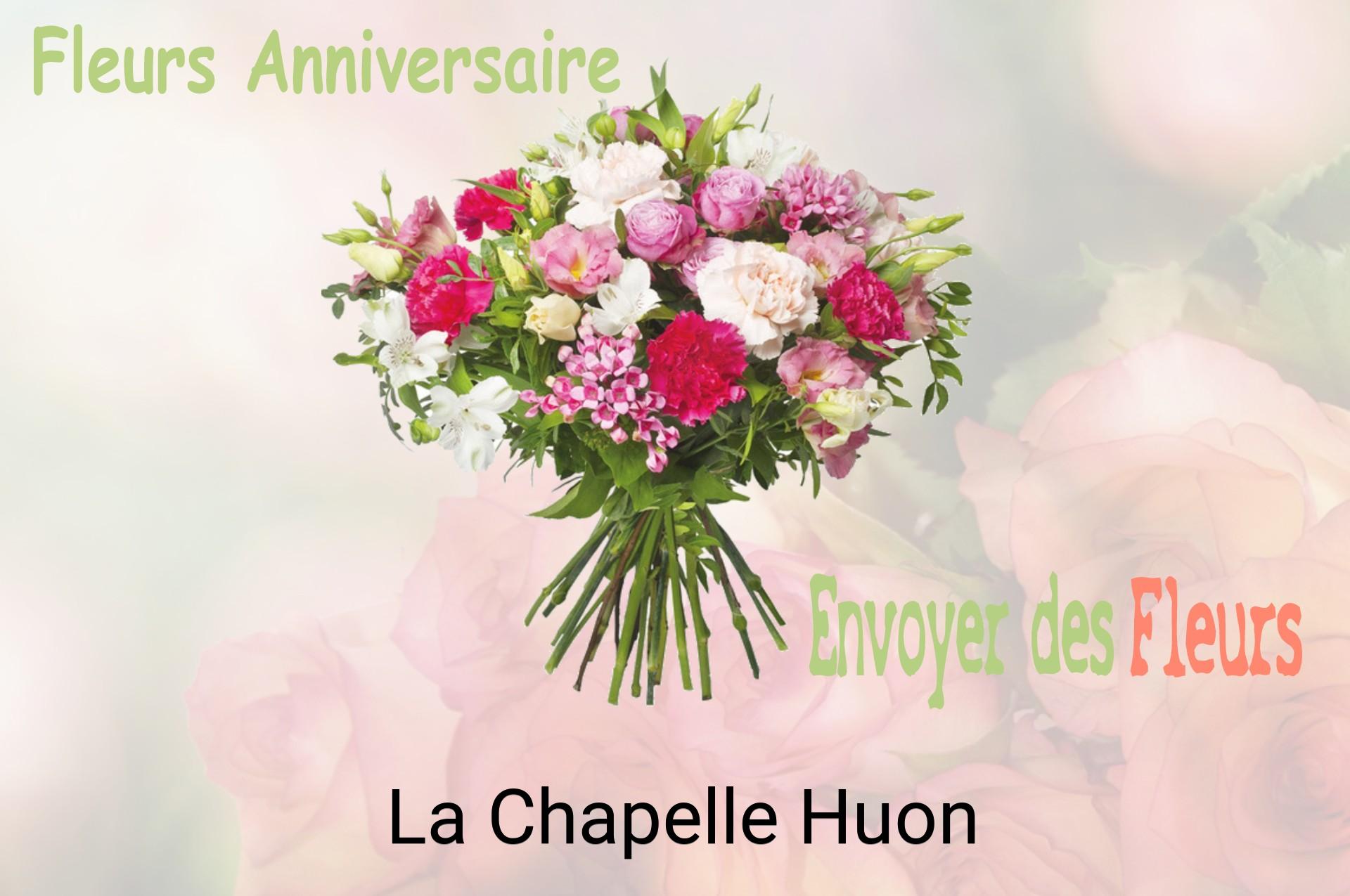 Bouquet de fleurs d’anniversaire livré à La Chapelle-Huon